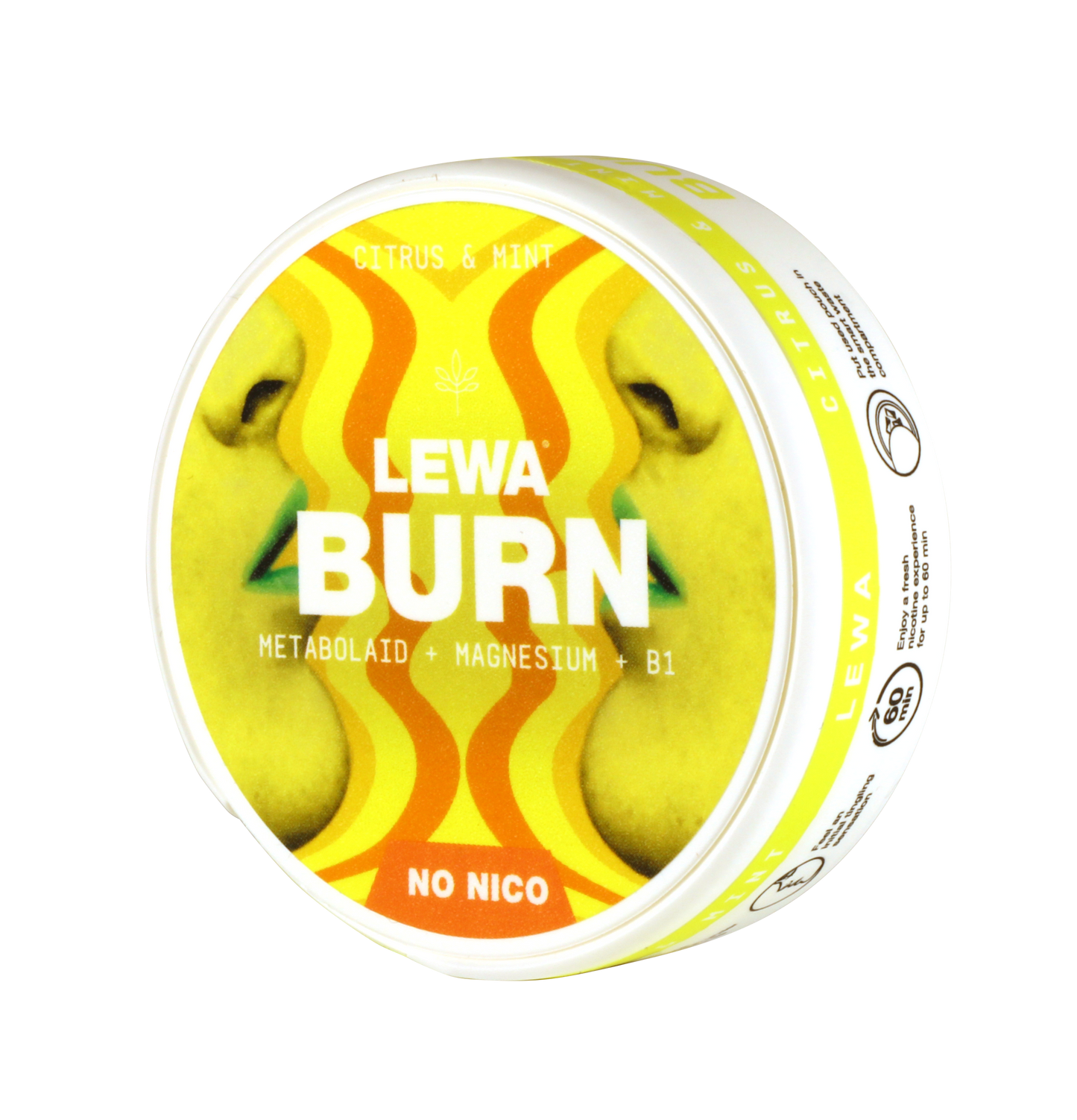 LEWA BURN CITRUS MINT ENERGY POUCHES