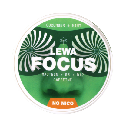 LEWA FOCUS CUCUMBER MINT ENERĢIJAS SPILVENTIŅI