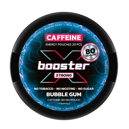 PRO Bubble Gum 80 mg ENERĢIJAS SPILVENTIŅI