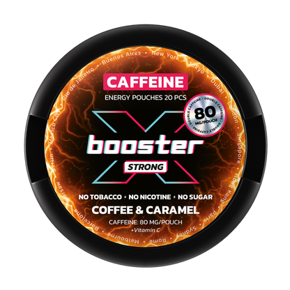 PRO Coffee & Caramel 80 mg ENERGY POUCHES