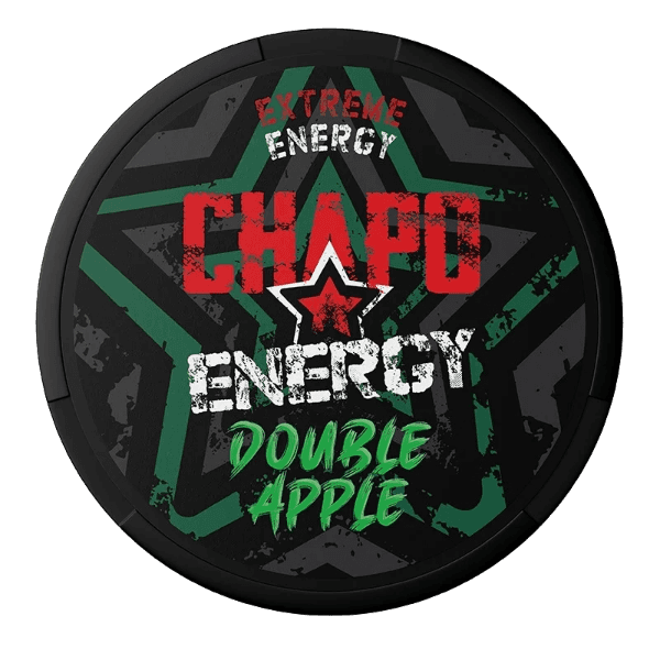 Double Apple 75 mg ENERGY POUCHES