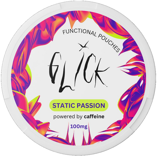 STATIC PASSION 100 MG ENERGY POUCHES