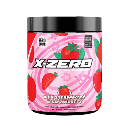 X-Zero Wild Strawberry & Strawberry(160G / 100 SERVINGS)